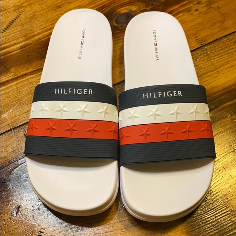 12M Tommy Hilfiger Slides New Without Tags